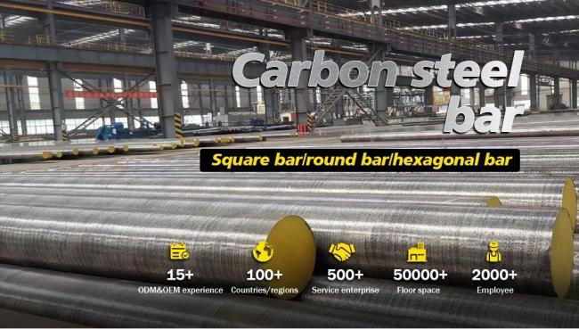 SAE 1045 1020 4140/4130/1020/1045 Hot Rolled Carbon Steel Round Bars Round Steel Bar