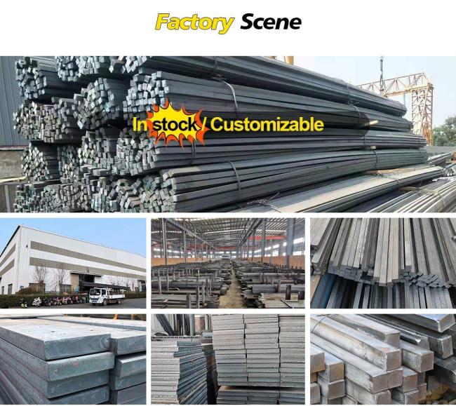 Flat Steel Hot Rolled 201 202 304 316 316L Polished Suface Carbon Section Bar Flat Steel Thickness 0.3~200mm
