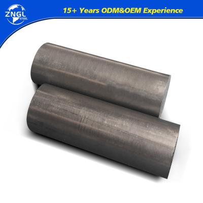 China Barras redondas de acero al carbono / Barras redondas de acero especial de corte libre acabado negro en venta
