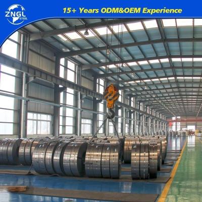 China 4FT Mild Carbon Steel Strip Coil Polished Blue 410SS Stainless Steel for sale