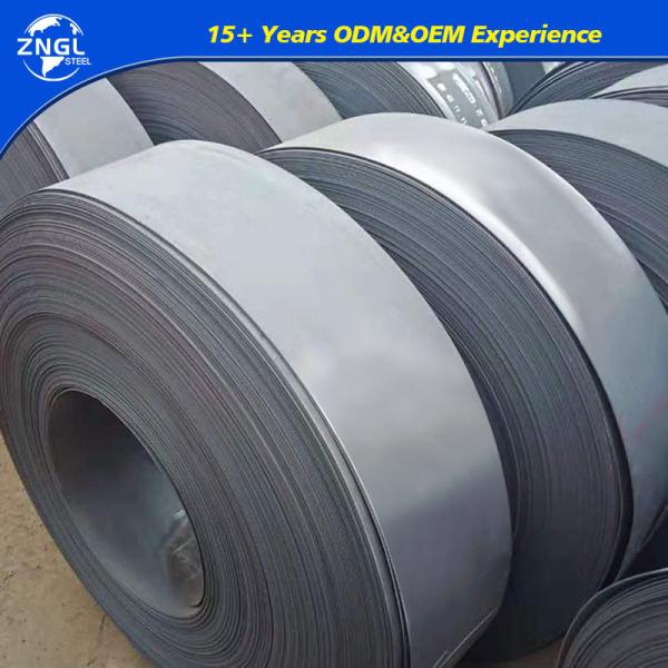Quality S235 Black Steel Coil Q235 A36 Hot Rolled/Cold Rolled Ms Carbon Steel Coil Strip for sale