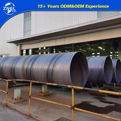 China SSAW ERW Carbon Steel Pipe 6mm-20mm 609Mm Spiral Welded for sale