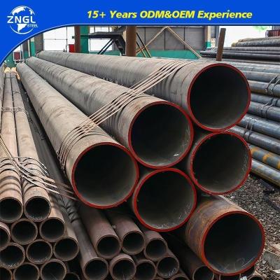 China Carbon Seamless SSAW Steel Pipe API 5L ERW Pipe Tube ASTM Q345b A106b for sale
