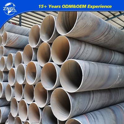 China ASTM Standard 36 Inch API 5L Gr. B SSAW Spiral Pipe Carbon Steel Pipe 1 Ton Min.Order for sale