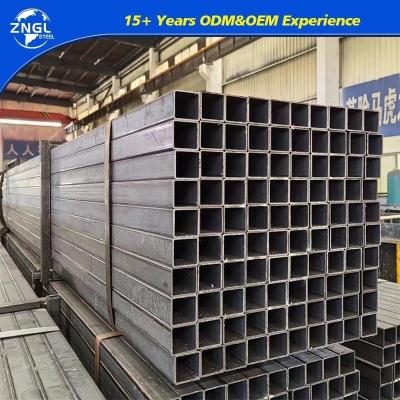 China Q345 Carbon Steel Pipe Hollow Section Tube Per Meter Square Tube for Decoiling Service for sale