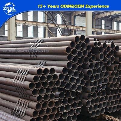 China ASTM Q235B A36 Schedule 40 Black Round Squar Tubes Pipes for Welded Carbon Steel Tube for sale