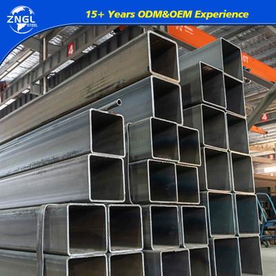 China Seamless Galvanized Square Tube Pipe for Construction/House Decoration Square Pipe Tube for sale