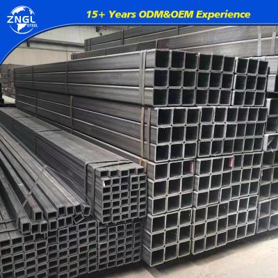 China Vendas de tubos quadrados de aço inoxidável/aço carbono/aço galvanizado certificados ISO9001 à venda