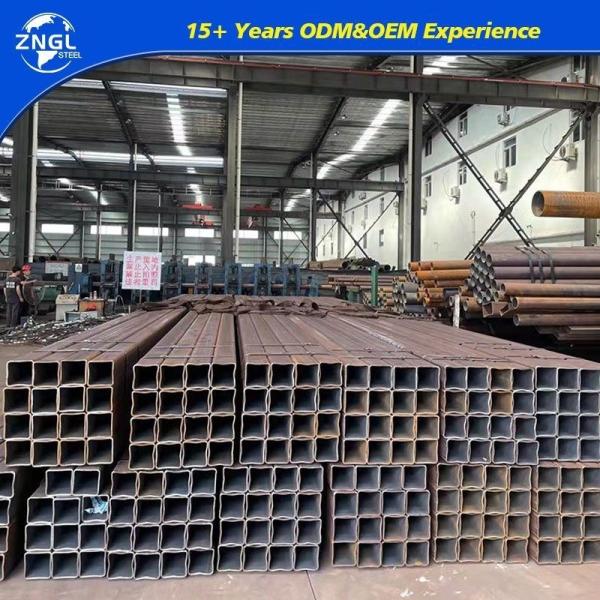 Quality Coated Carbon Steel Square/Rectangle Rectangular Hollow Section for Manufacturin for sale