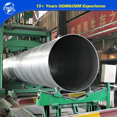 China 14 Inch ASTM a 139 Spiral ERW Hot Rolled Welded Carbon Steel Pipe Tube for Punching for sale