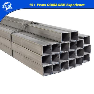 China Hot Rolled Stainless Steel Square Tube 304 316 316L 402 Perforated 1X1 Seamless Pipe for sale