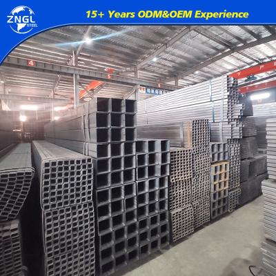 China Non-Alloy Black Square Steel Pipe Seamless Black Annealed Steel Square Tube for Shift for sale