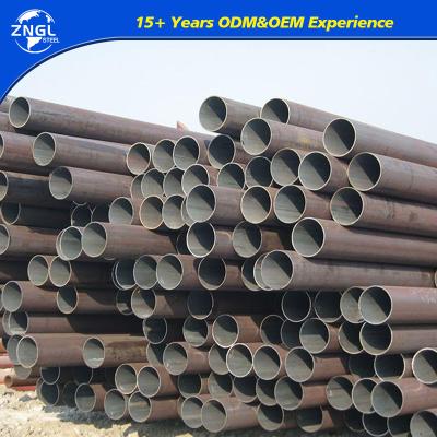 China Q195/Q215/Q235/Q345 ERW acero espiral de 12 m gran diámetro SSAW API tubo espiral de carbono soldado en venta