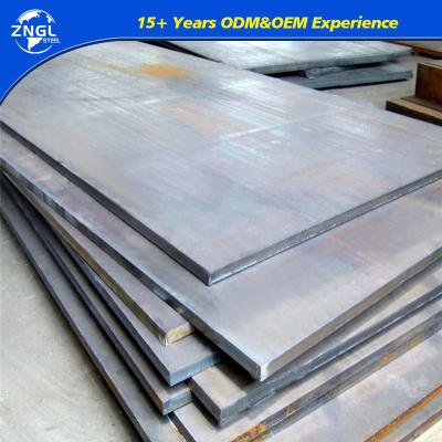 China 50 mm laagkoolstofstaal plaat metalen plaat Q235 Q345 A36 SS400 Te koop