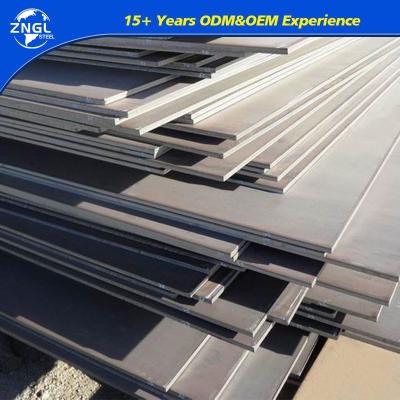 China Técnica de forja certificada ISO Ms Acero al carbono A36 Q235 Placa de acero de 4 mm para placas de caldera en venta