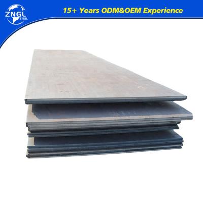 China S235 Hot Rolled Checkered Plate S275 S355 Carbon Steel Sheet for Construction Milling for sale