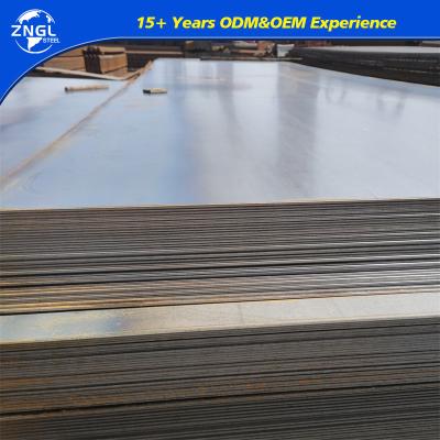China Placa de acero laminada en caliente Q235B Q345b Ss400 ASTM A36 A38 para chapa de brida en venta