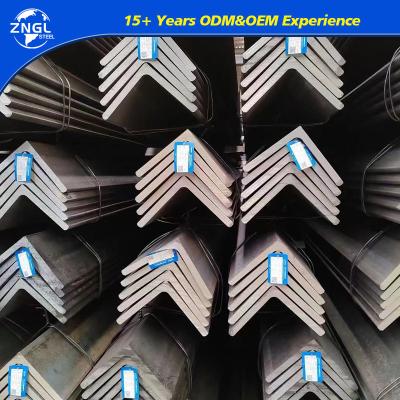 China 50*50*5 Q235 Q345c St235jr Grade Angle Iron ASTM Equal and Unequal Angle Steel for sale