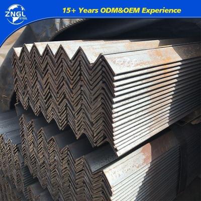 China Angle Bar Atsm Metal Angel Bar Equal and Unequal Angle Steel A36 Ss400 S235 Hot Rolled for sale
