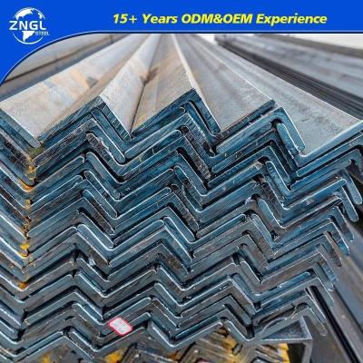 China IS0 Certified Shandong Manufacture Carbon Steel Angle Bar with Customized Thickness for sale