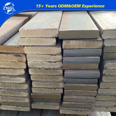 China Hot Rolled Carbon Mild Steel Flat Bar Q235B St37 Ms Rectangle Flat Steel Iron Bar for sale