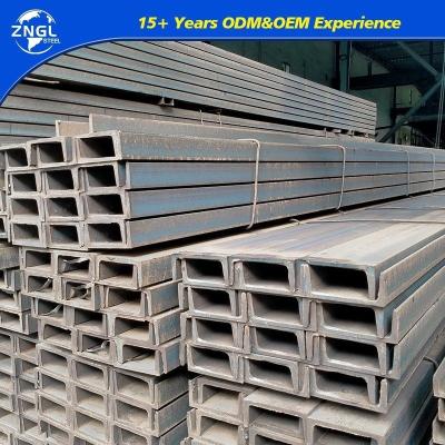 China 6-12m Length Q235 Galvanized Cold Bending C. Lip Channel U-Channel Profile Steel Beam for sale