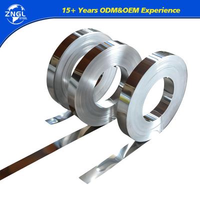 China 316L 301 410 309S 310S 430 bobina de banda de acero inoxidable Estándar ASTM en venta