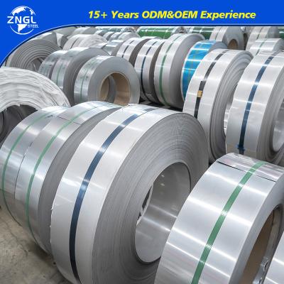 China AISI 304 410 430 904L 2205 Stainless Steel Coil Strip Rolls 2B No.1 Polished for sale