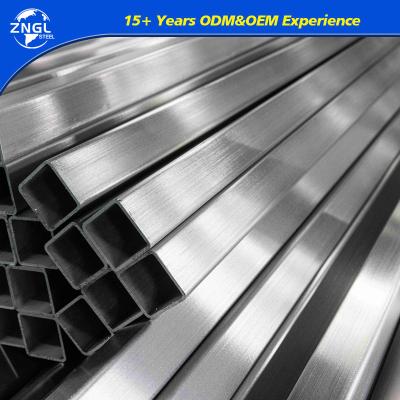 China Stainless Steel Square Shs Rhs Tube Pipe with Bright Welded Seamless Surface Finish for sale