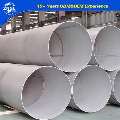 China Stainless Steel Welded Pipe Round Welded Jn 12mm-114mm Pipe Polish/Hl/6K/8K/No.1/No.4 for sale