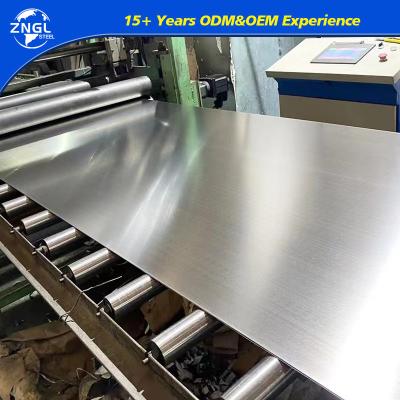 Cina AISI lamiera in acciaio inossidabile 2b Ba n. 4 Hl superficie finitura piastra con richiesta personalizzata in vendita