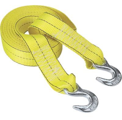 China Polyester Webbing Tow Straps With Hooks for sale