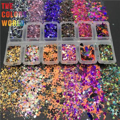 China Halloween Nail Art Glitter Mix For Gifts Toys Pens Decoration for sale
