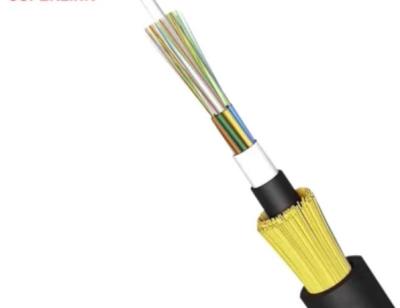 China 72 Cores G652D AADSS Fiber Optic Cable All Dielectric Self Supporting Aerial for sale