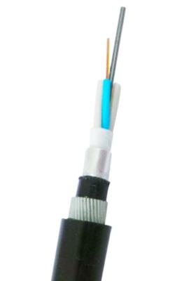 China 48 72 Cores Outdoor Fiber Optic Cable  Aluminium Armoured Anti Rodent GYTA33 for sale