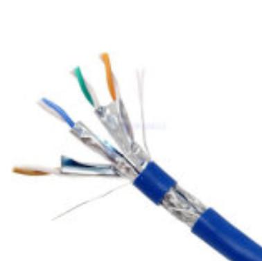 China SFTP CAT6A Ethernet  Copper CCA Cat 6 Ethernet Cable 305m Fluke Test LSZH Wiring for sale