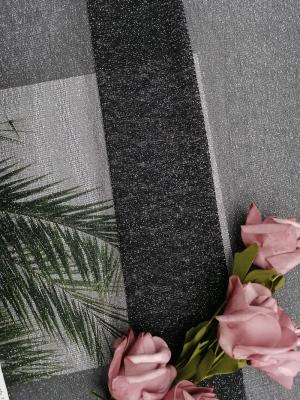 Китай Ткань шнурка черной мягкой ткани шнурка Lurex металлической серебряная для платьев продается