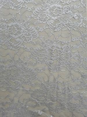 Chine Tissu floral mou en nylon de la dentelle 3D de 100% à vendre