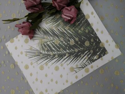 Chine Tissu de dentelle de Dot Metallic Lace Fabric White d'or pour des robes de mariage à vendre