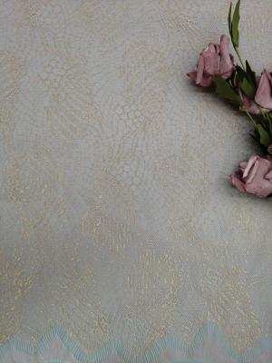 Chine Textile géométrique métallique de femmes de tissu de dentelle de broderie de partie à vendre