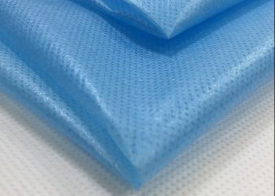 China 100% PP Polyester Film Laminated Nonwovens for Disposable Protective Clothing Production for sale