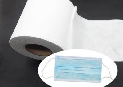 China 20g-30GSM Meltblown BFE99 NonWoven Fabric Filter For Type IIR Surgical Mask for sale