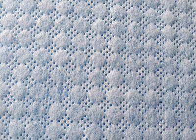 Китай Пефорированная ткань горячего воздуха не сплетенной ткани для салфетки женщин санитарной продается
