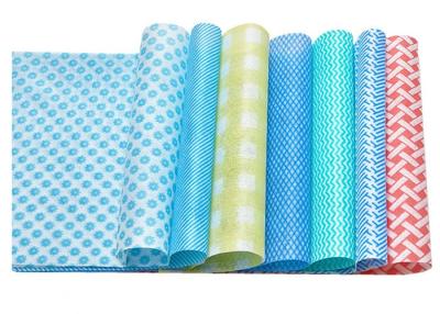 中国 Eco 100%変更された繊維との友好的なSpunlaceの不織布の生地の柔らかい手の感じ 販売のため