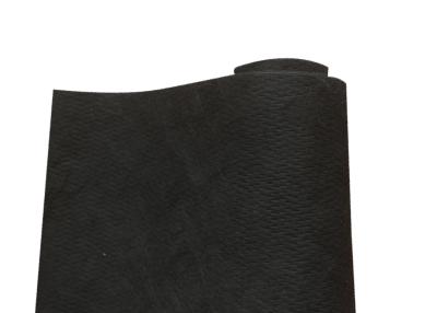 China Black BFE99 Melt Blown Nonwoven Fabric 25gsm Square Sesame Waffle Pattern for sale