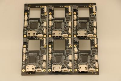 China 6 Layers Multilayer PCB Board FR4 With Impedance Control ENIG SMT Prototype Pcb Assembly FR4 TG150 20um Quick Turn for sale