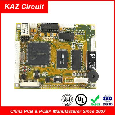 China 4 Layer FR4 1oz ENIG Industrial Control Printed Circuit Board Assembly PCBA for sale