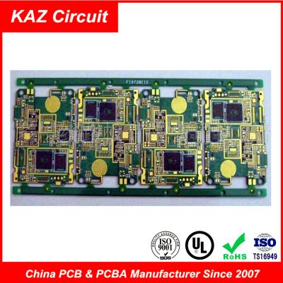 China Placa de circuito impresa sin plomo del fabricante 0.8-3.2m m del PWB de 1OZ HDI en venta