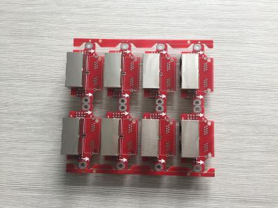 Китай Собрание красное Soldermask монтажной платы радиотехнической схемы UL 94V0 FR4 продается