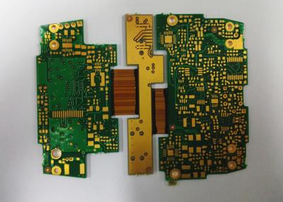 China PWB impreso de múltiples capas flexible rígido de la placa de circuito del control industrial en venta